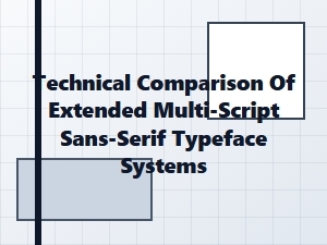 Building Universal Multi-Script Font Systems
